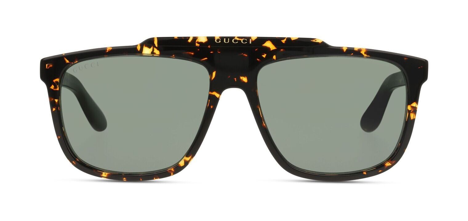 Gucci Rechteckig Sonnenbrillen GG1039S Schildpatt für Herr