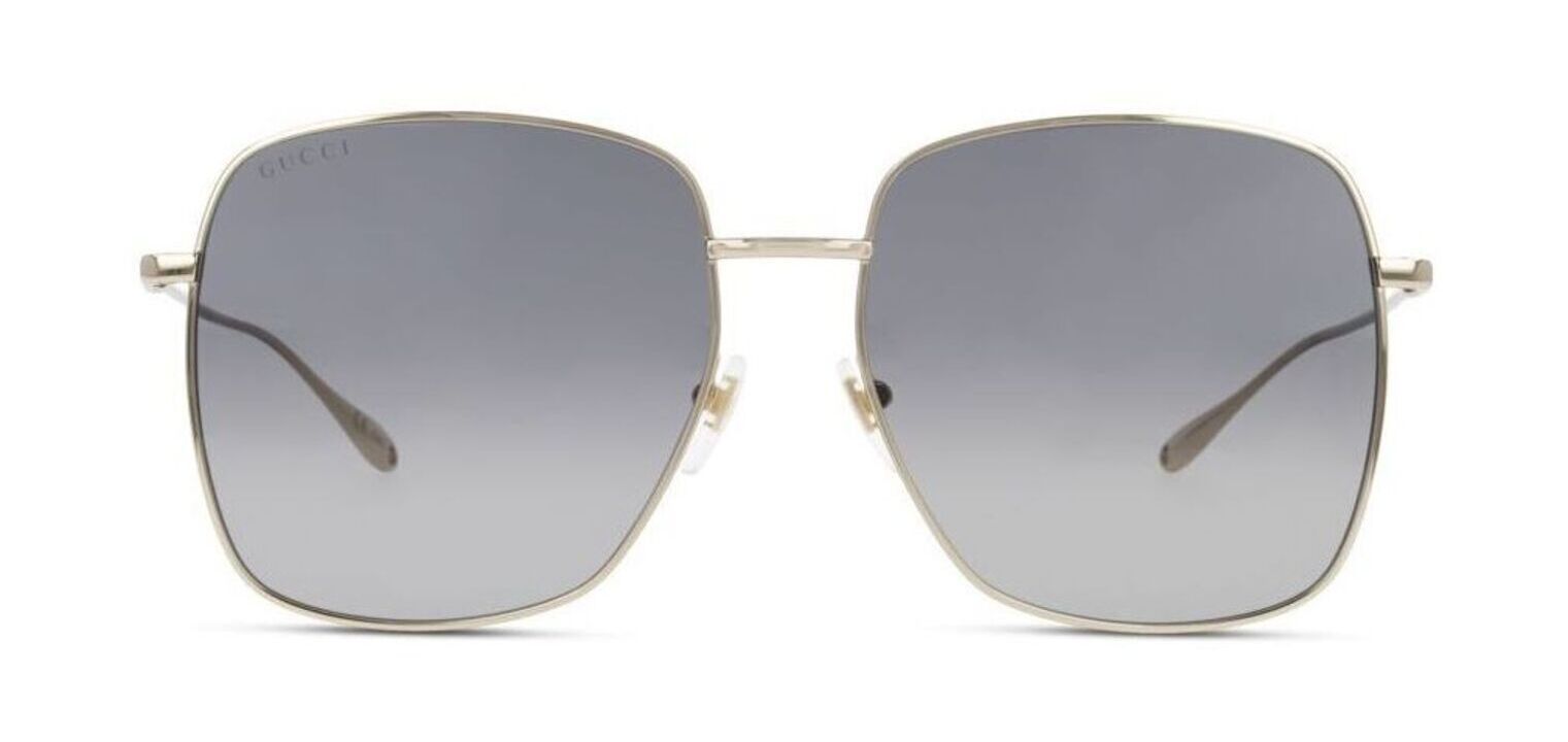 Lunettes de soleil Gucci Rectangle GG1031S Doré pour Femme