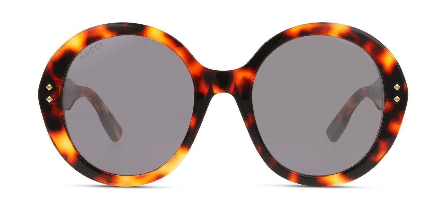 Gucci Rund Sonnenbrillen GG1081S Schildpatt für Damen