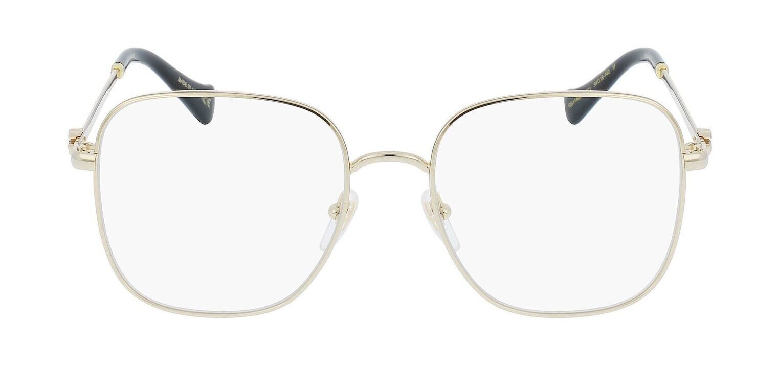 Gucci Rechteckig Brillen GG1144O Gold für Dame