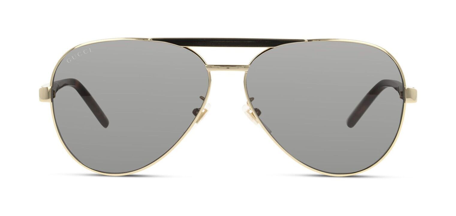 Gucci Pilot Sonnenbrillen GG1163S Gold für Herr