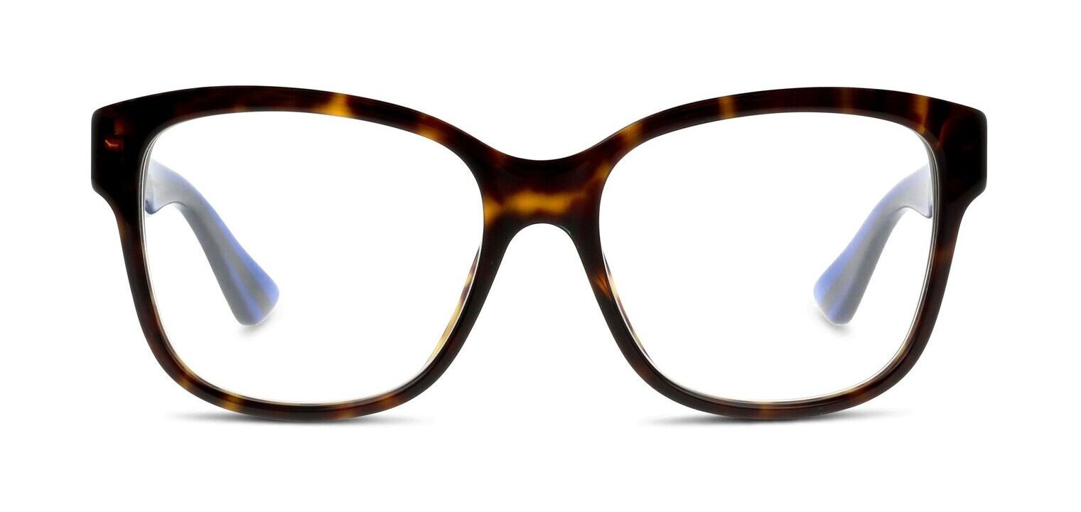 Gucci Rechteckig Brillen GG0038ON Schildpatt für Damen