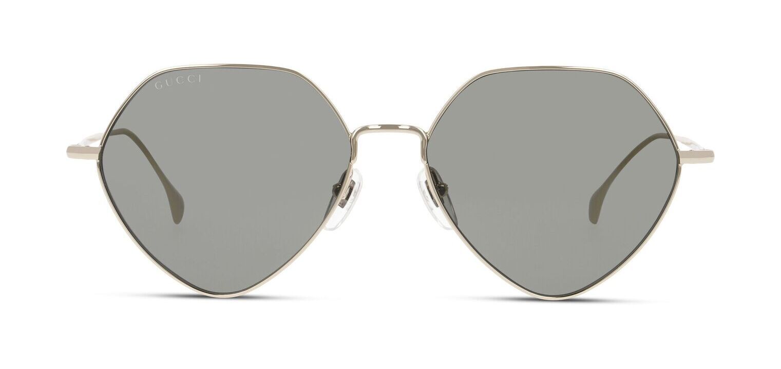 Gucci Rechteckig Sonnenbrillen GG1182S Gold für Dame