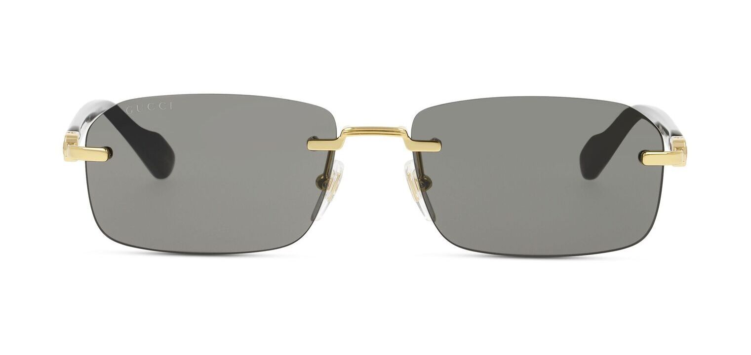 Gucci Rechteckig Sonnenbrillen GG1221S Gold für Herren