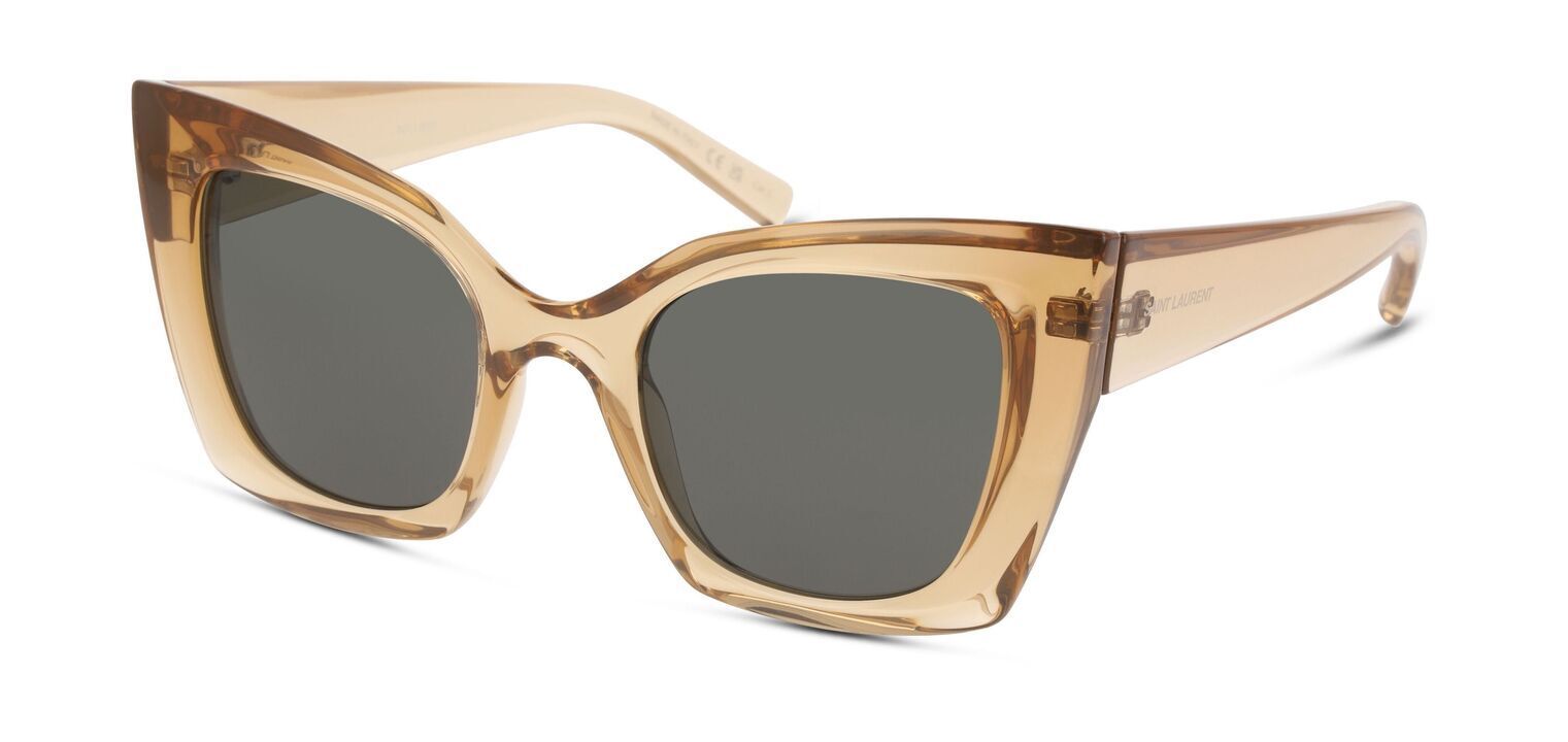 Saint Laurent Schmetterling Sonnenbrillen SL 552 Beige für Dame