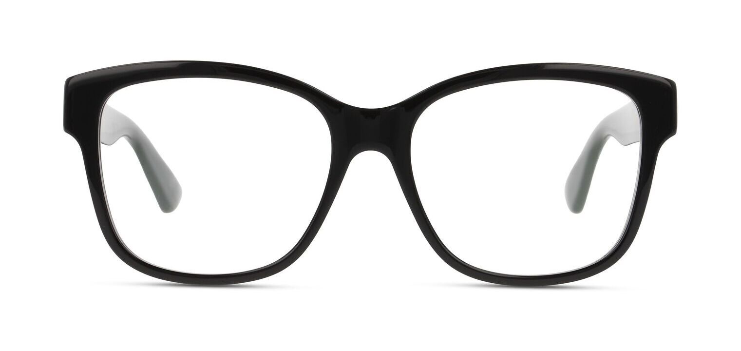 Lunettes de vue Gucci Rectangle GG0038ON Noir pour Femme