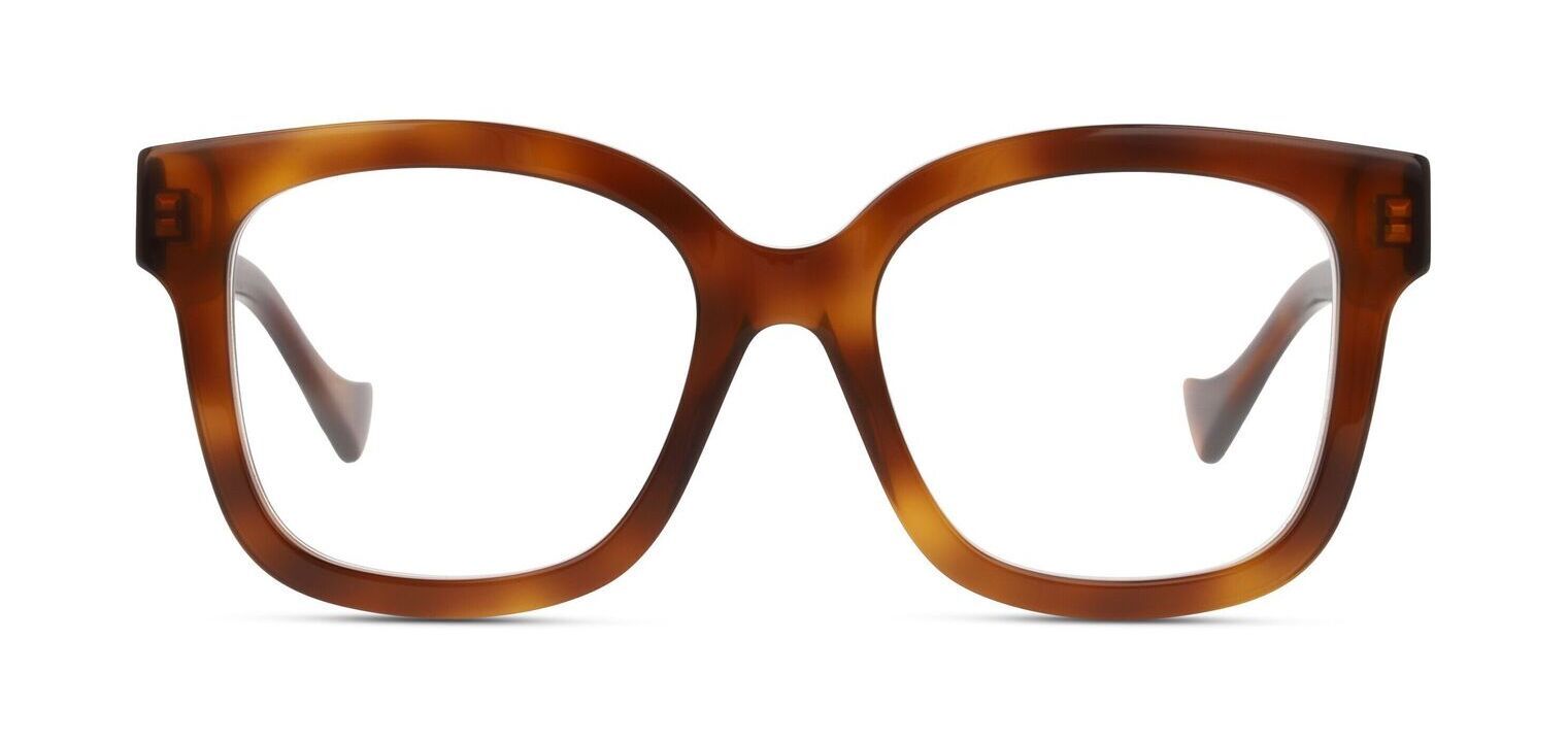 Gucci Rectangle Eyeglasses GG1258O Tortoise shell for Woman