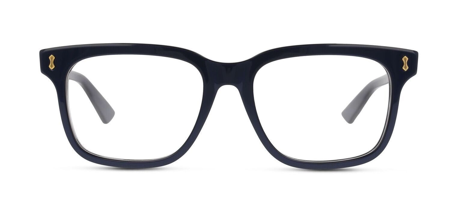 Gucci Rechteckig Brillen GG1265O Blau für Herr