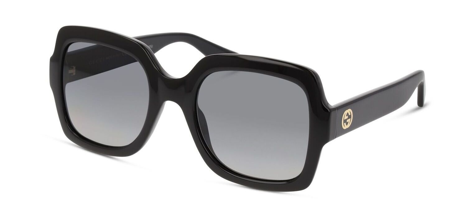 Gucci Quadratisch Sonnenbrillen GG1337S Schwarz für Dame