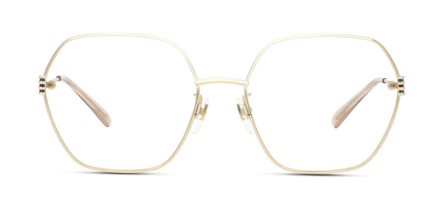 Gucci Sechseckig Brillen GG1285O Gold für Dame