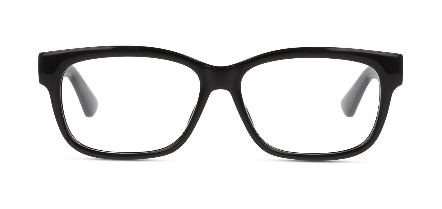 Lunettes de vue Gucci Rectangle GG1341O Noir pour Femme