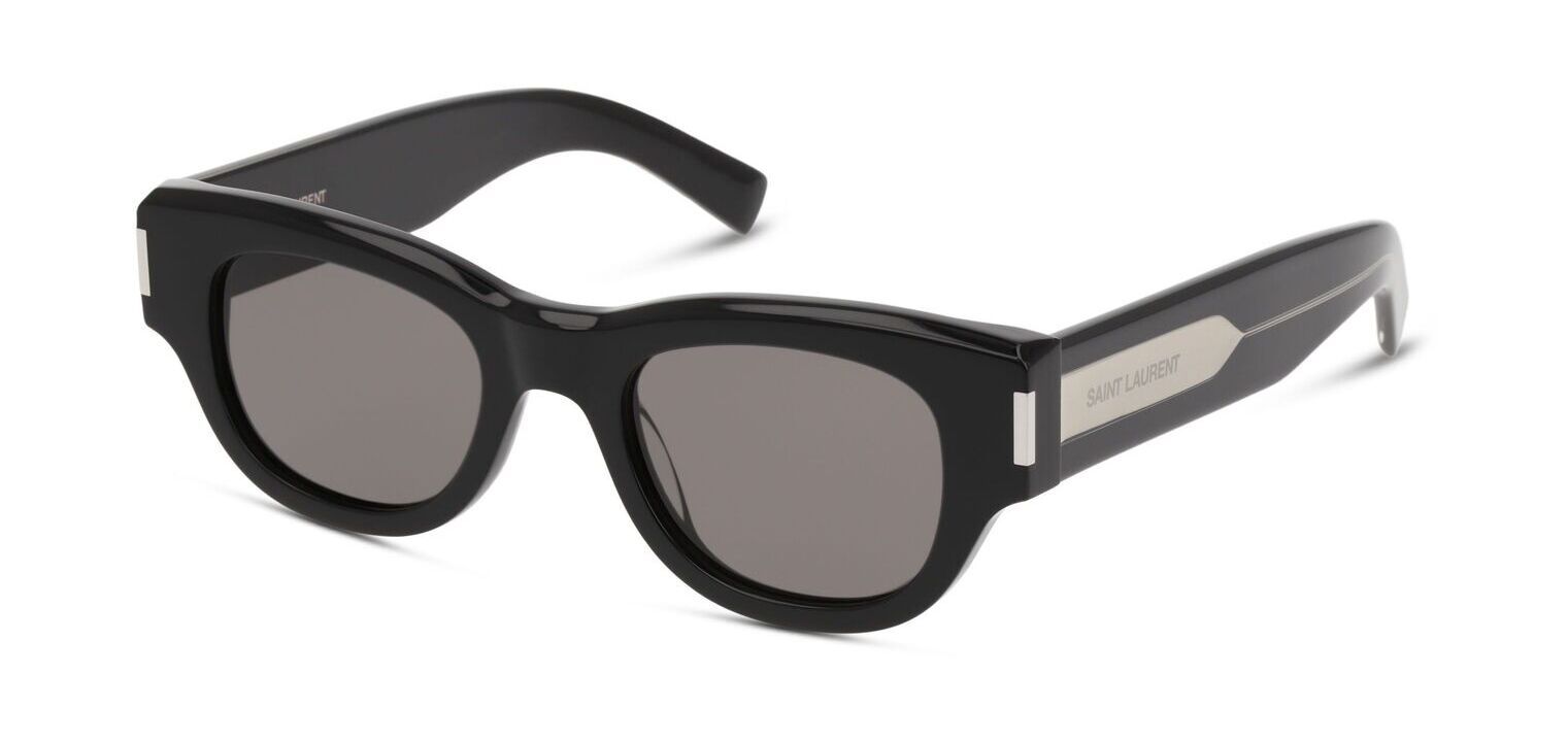 Lunettes de soleil Saint Laurent Papillon SL 573 Noir pour Femme