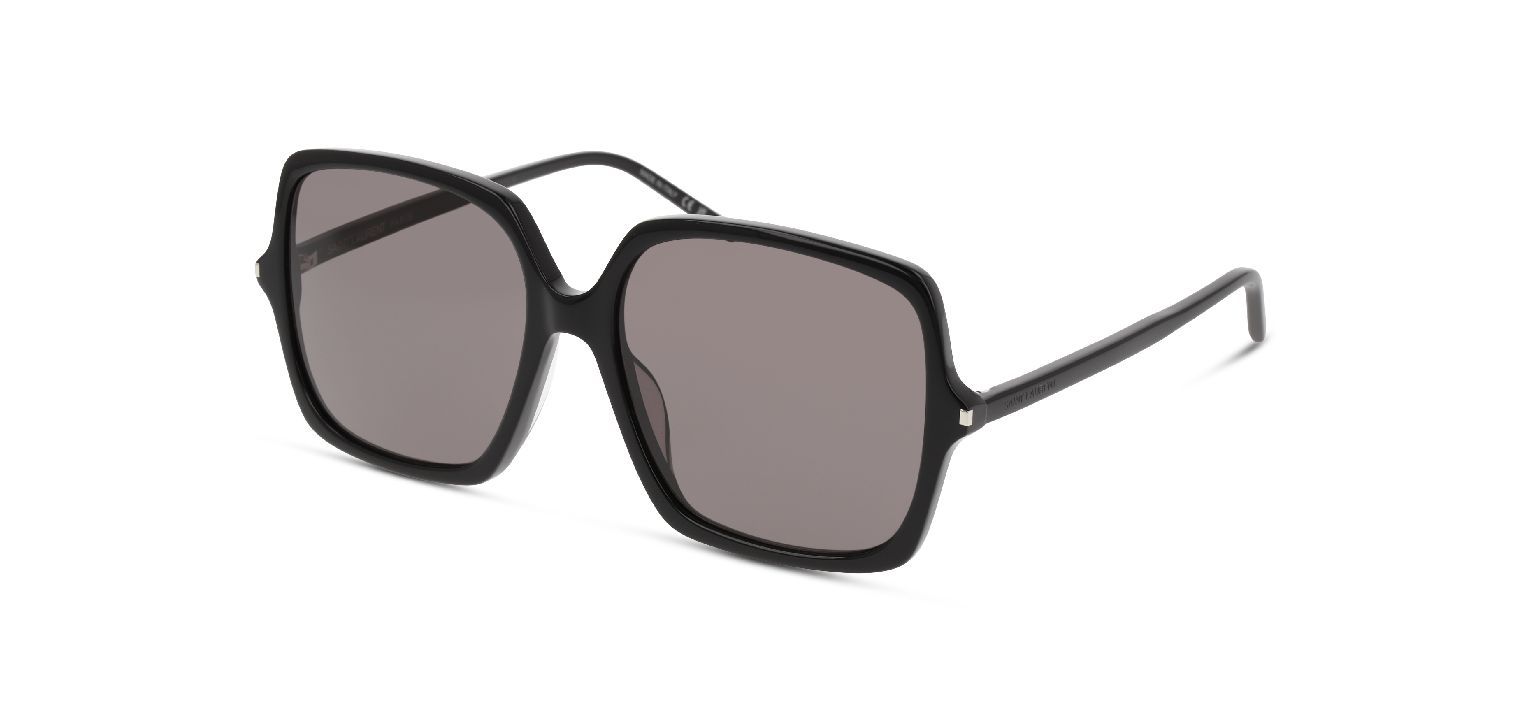 Saint Laurent Rechteckig Sonnenbrillen SL 591 Schwarz für Damen