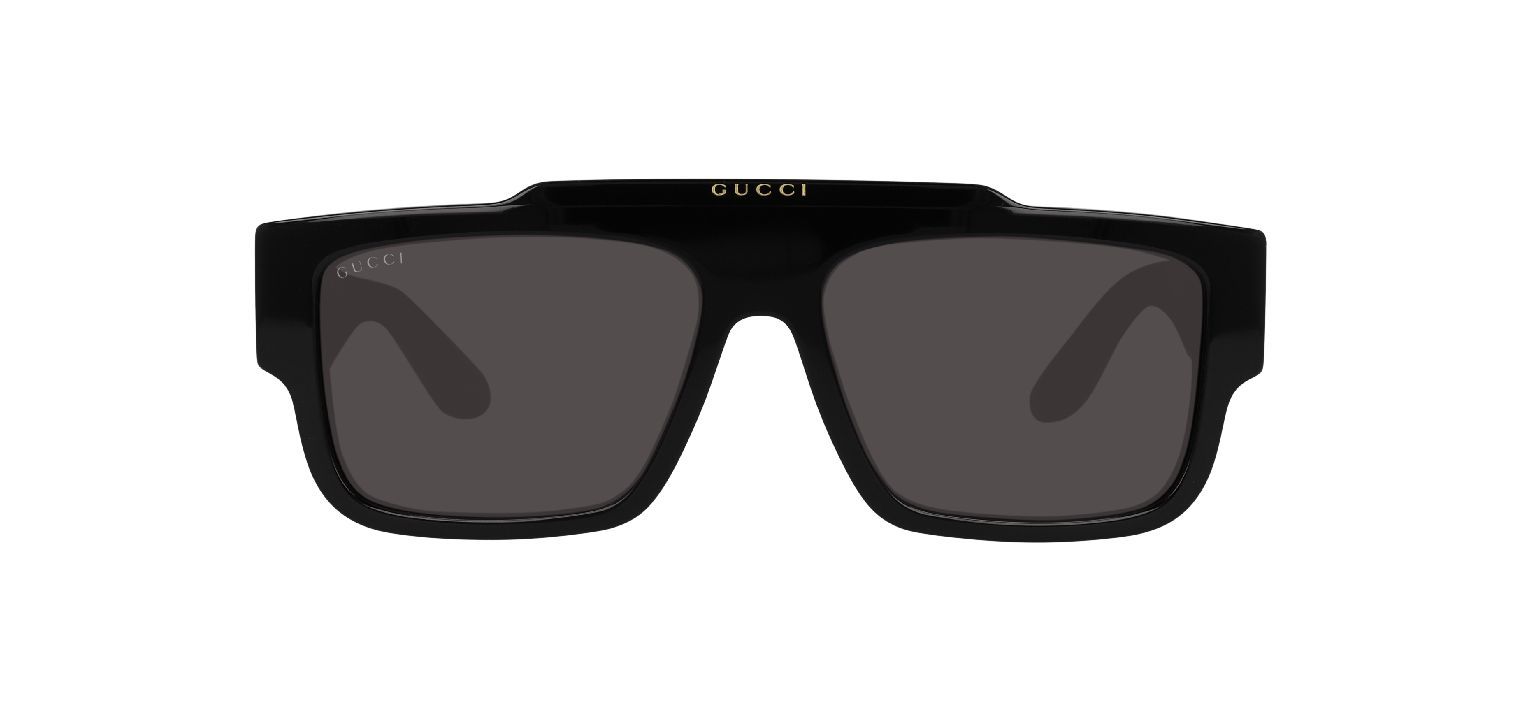 Gucci Rechteckig Sonnenbrillen GG1460S Schwarz für Herren