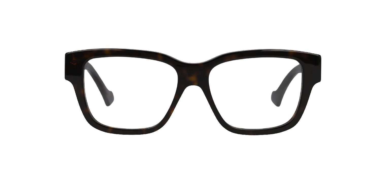 Gucci Rectangle Eyeglasses GG1428O Tortoise shell for Man