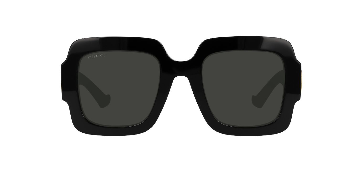 Gucci Rechteckig Sonnenbrillen GG1547S Schwarz für Damen