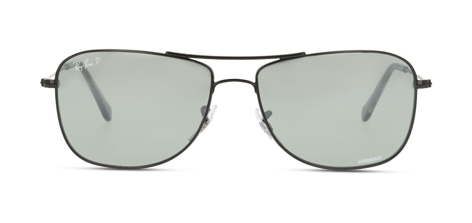 Ray-Ban Rectangle Sunglasses 0RB3543 Black for Unisex