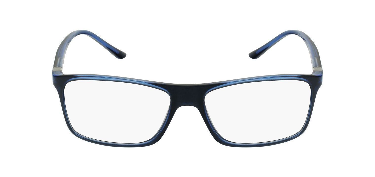 Philippe Starck Rechteckig Brillen 0SH1365X Blau für Herr