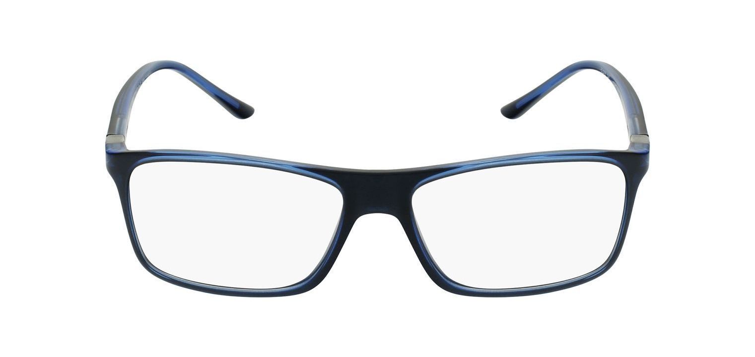 Philippe Starck Rectangle Eyeglasses 0SH1365X Blue for Man