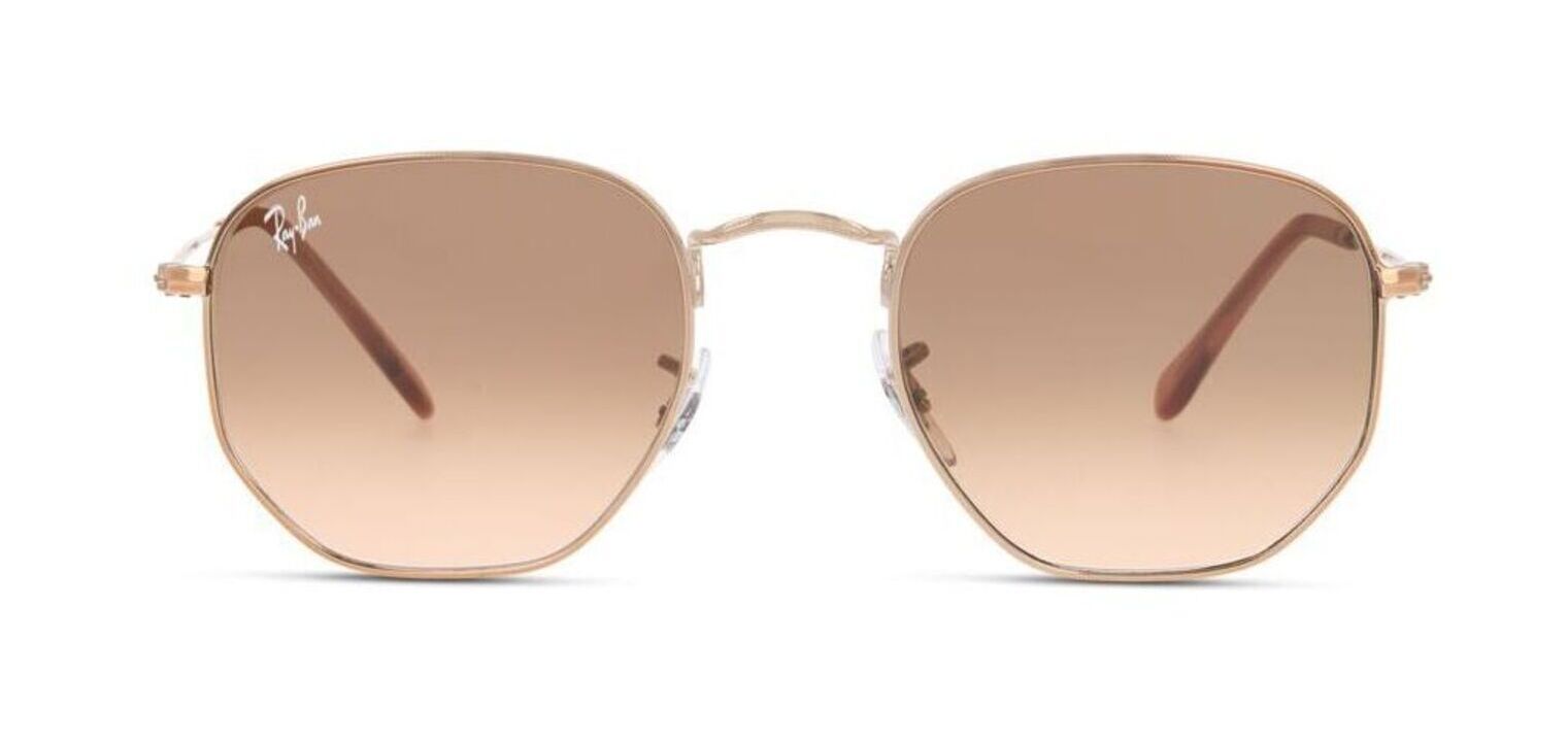 Ray-Ban Oval Sonnenbrillen RB3548N Gold für Damen/Herren
