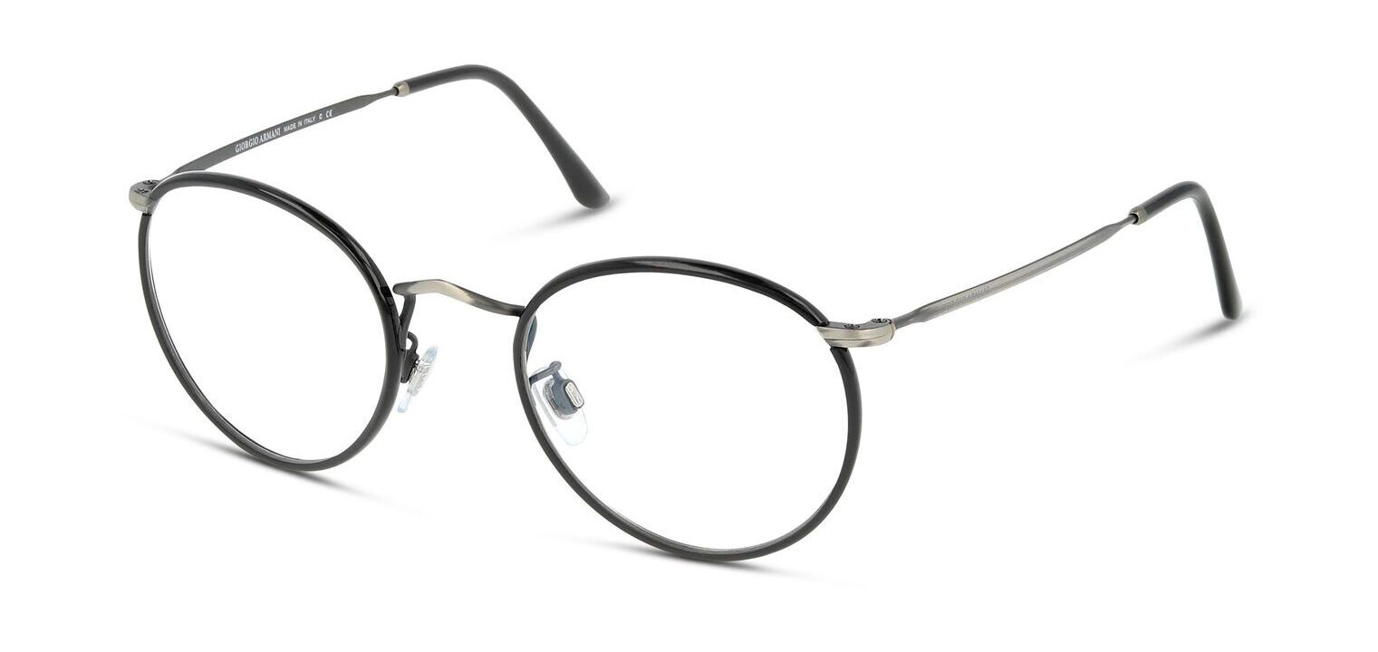Giorgio Armani Rund Brillen 0AR 112MJ Schwarz für Herren