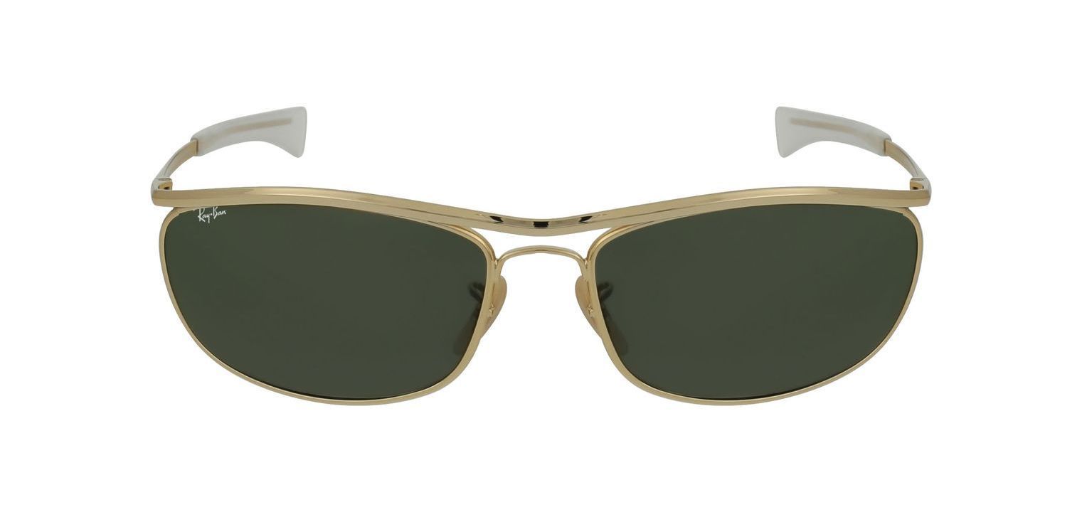 Lunettes de soleil Ray-Ban Ovale 0RB3119M Doré pour Homme-Femme