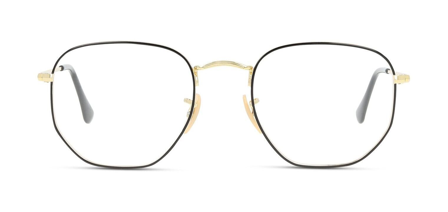 Ray-Ban Oval Brillen 0RX6448 Schwarz für Damen/Herren