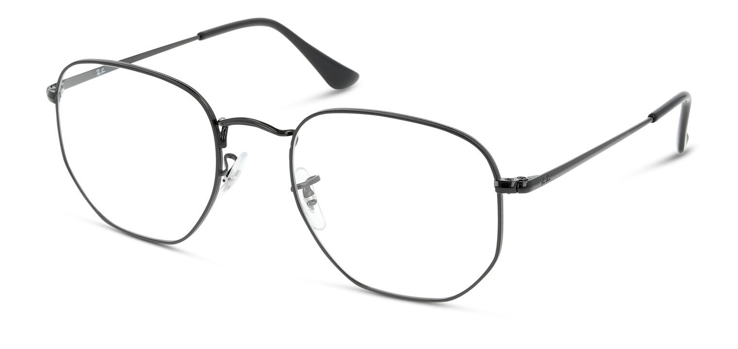 Ray-Ban Oval Brillen 0RX6448 Schwarz für Damen/Herren