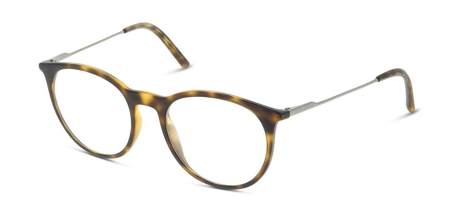 Dolce & Gabbana Round Eyeglasses 0DG5031 Havana for Man