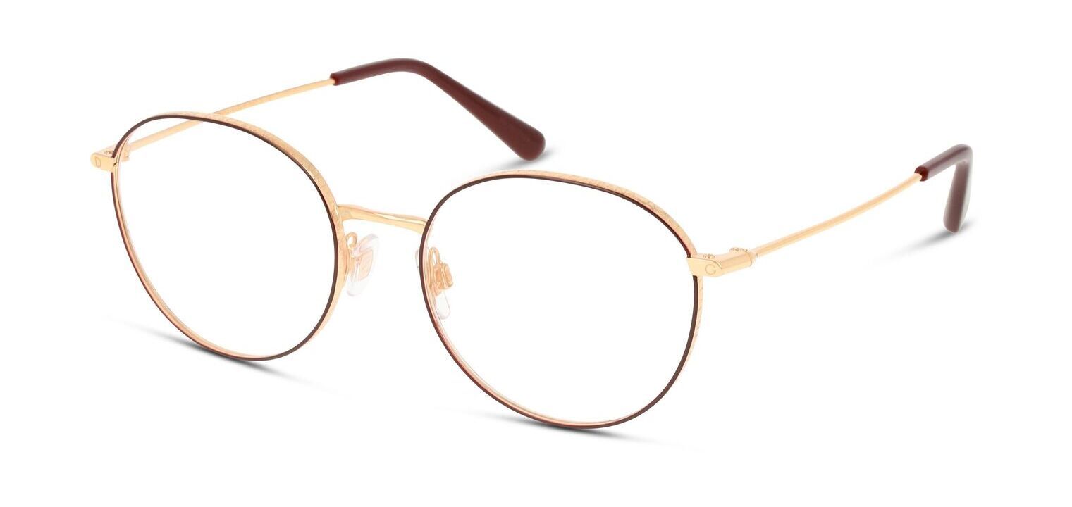 Lunette de vue ronde sales rose gold