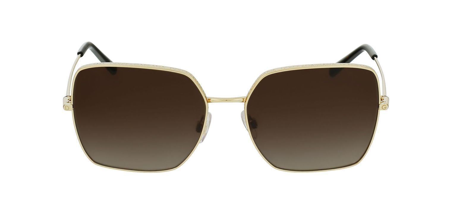 Dolce & Gabbana Rechteckig Sonnenbrillen 0DG2242 Braun für Damen