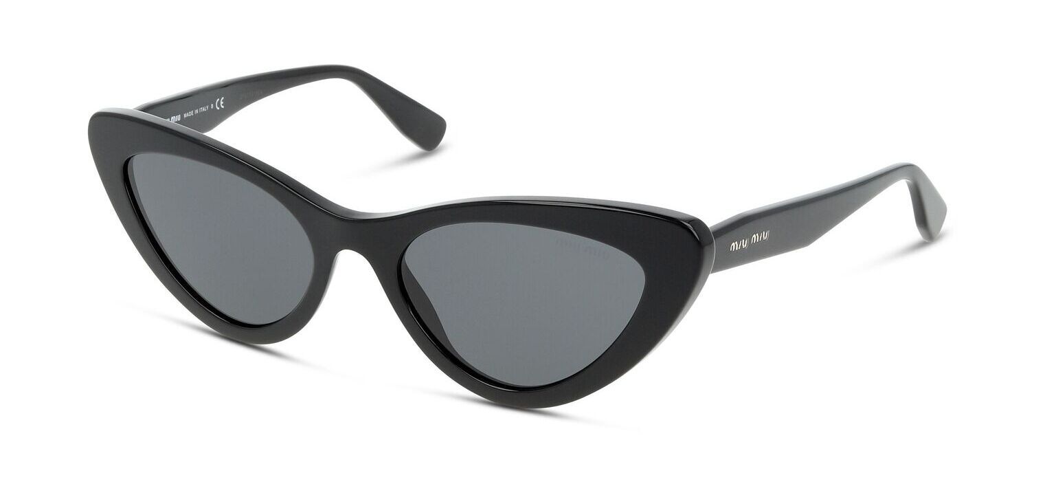 Miu Miu Schmetterling Sonnenbrillen 0MU 01VS Schwarz für Damen