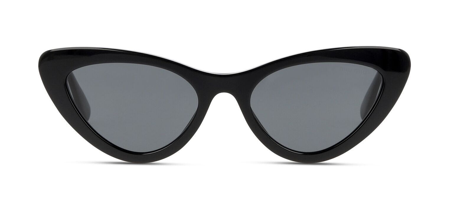 Miu Miu Schmetterling Sonnenbrillen 0MU 01VS Schwarz für Damen
