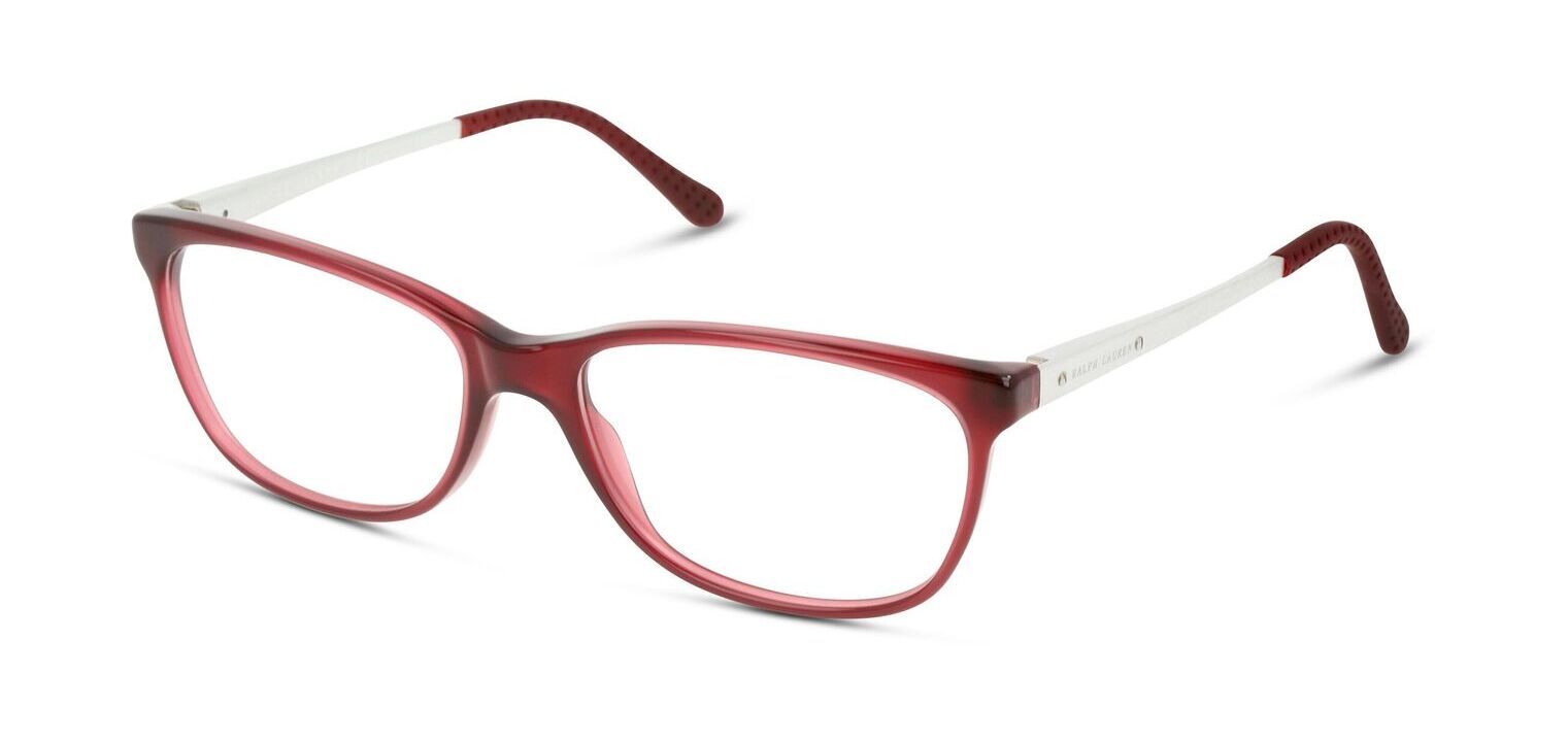 Ralph Lauren Rechteckig Brillen 0RL6135 Rot für Dame
