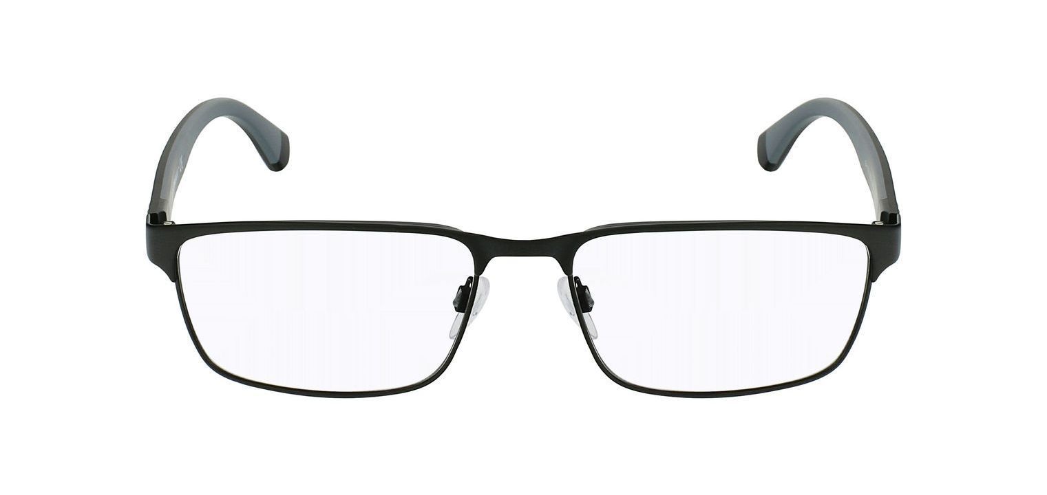 Lunettes de vue Emporio Armani Rectangle 0EA1105 Noir mat pour Homme