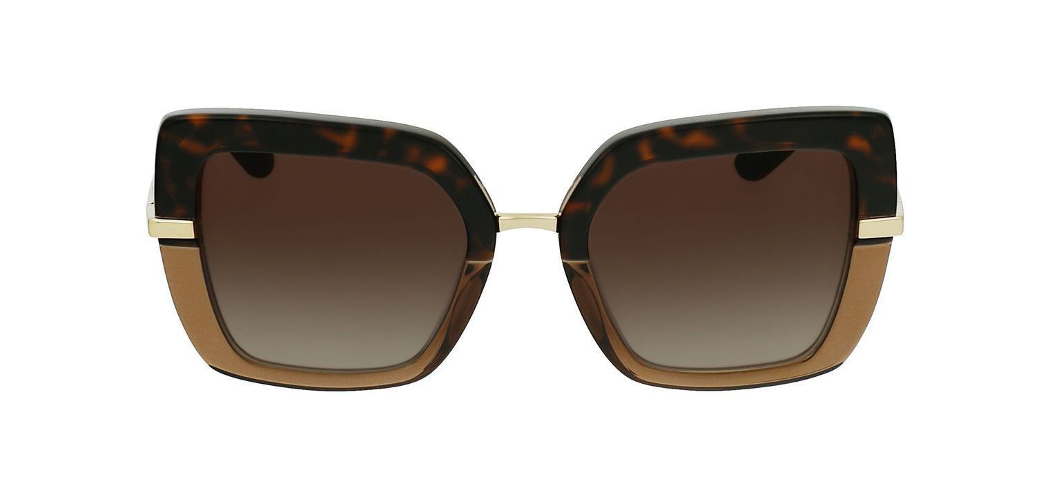 Dolce & Gabbana Rechteckig Sonnenbrillen 0DG4373 Braun für Damen