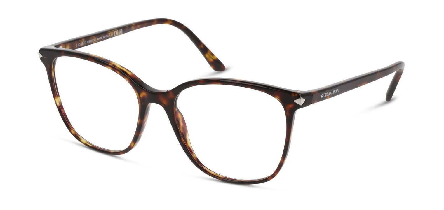 Giorgio Armani Rechteckig Brillen 0AR7192 Havana für Damen