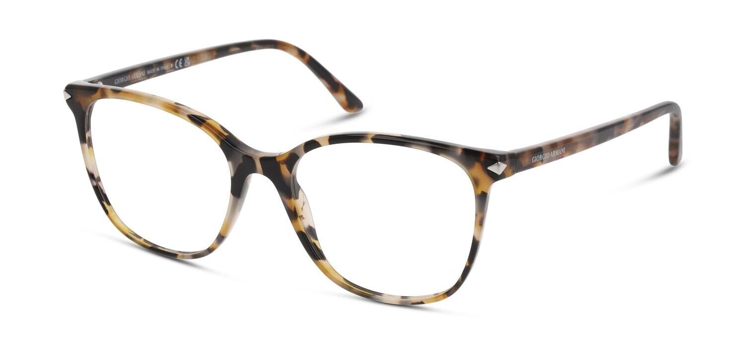 Giorgio Armani Rechteckig Brillen 0AR7192 Havana für Dame
