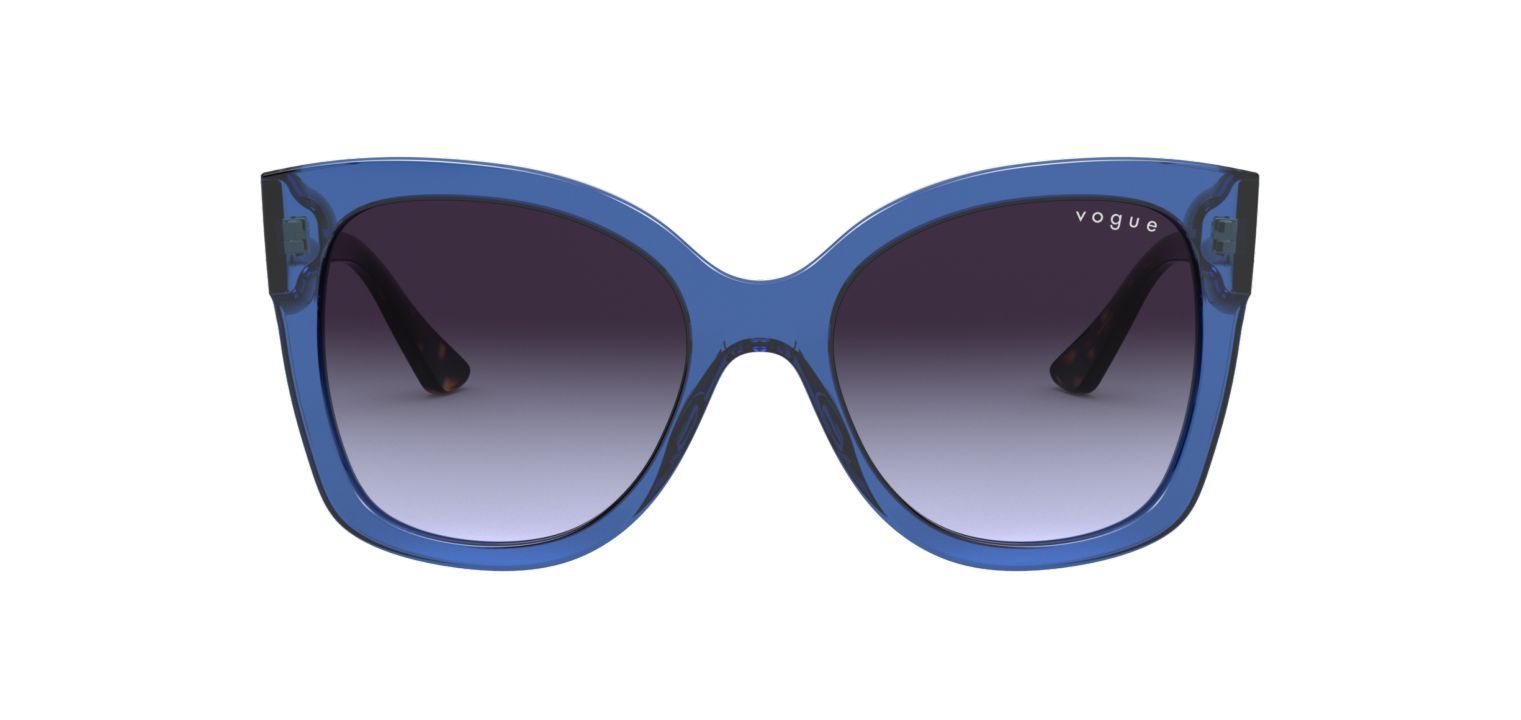 Lunettes de soleil Vogue Papillon 0VO5338S Bleu pour Femme