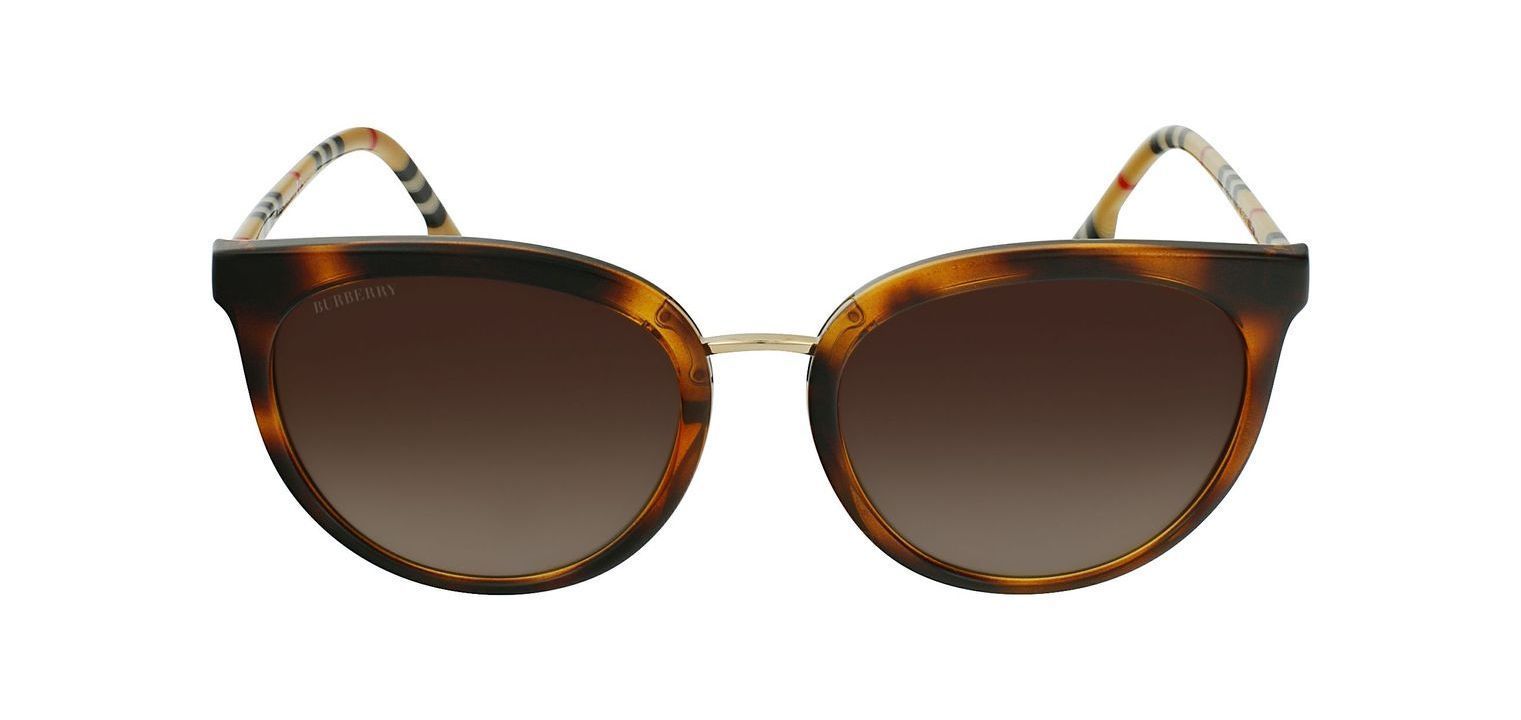 Burberry Oval Sunglasses 0BE4316 Havana for Woman Visilab