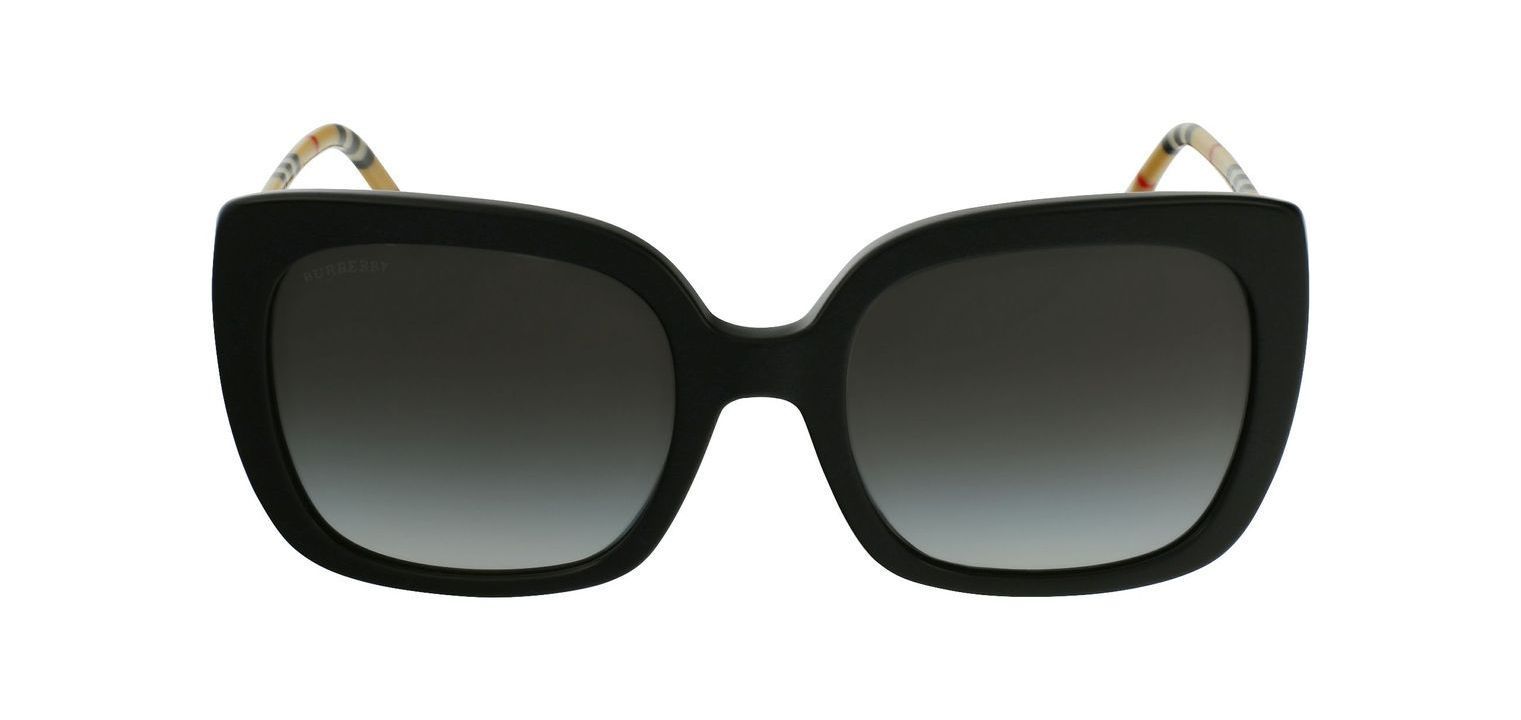 Burberry Rechteckig Sonnenbrillen 0BE4323 Schwarz für Damen