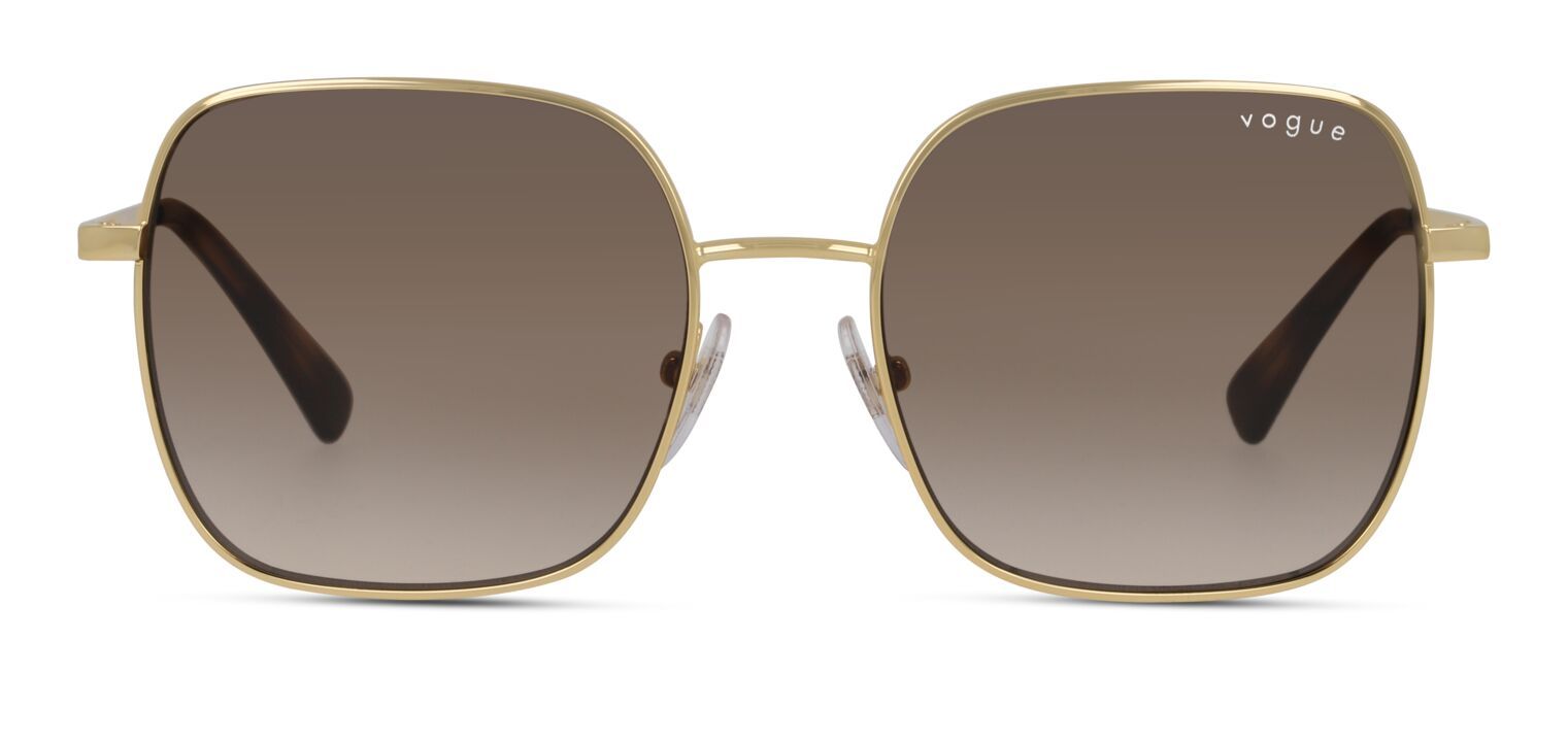 Vogue Rechteckig Sonnenbrillen 0VO4175SB Gold für Dame