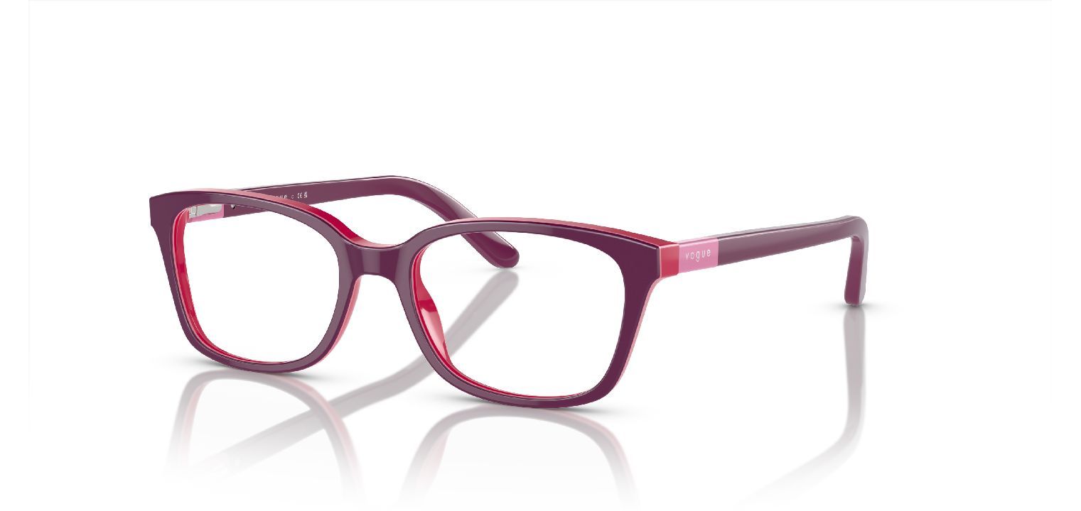 Vogue Quadratisch Brillen 0VY2001 Violett für Kinder