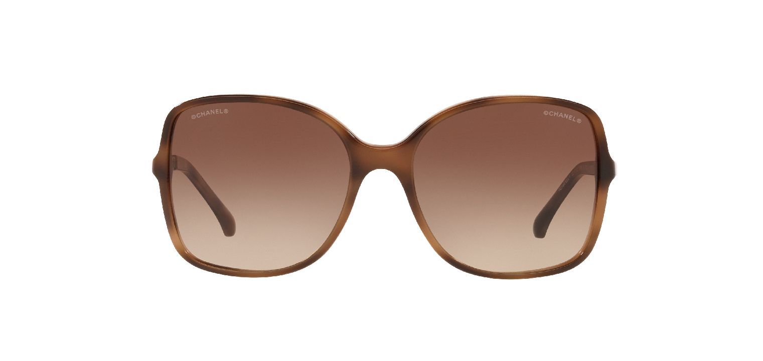Chanel Rectangle Sunglasses 0CH5210Q Marron for Woman