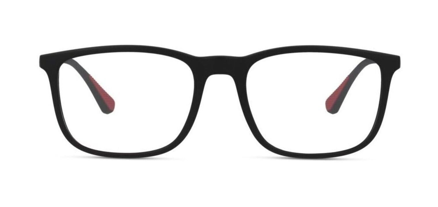 Emporio Armani Rechteckig Brillen 0EA3177 Mattschwarz für Herr