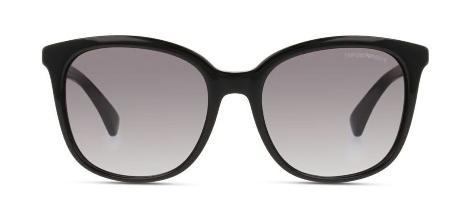 Lunettes de soleil Emporio Armani Rectangle 0EA4157 Noir pour Femme