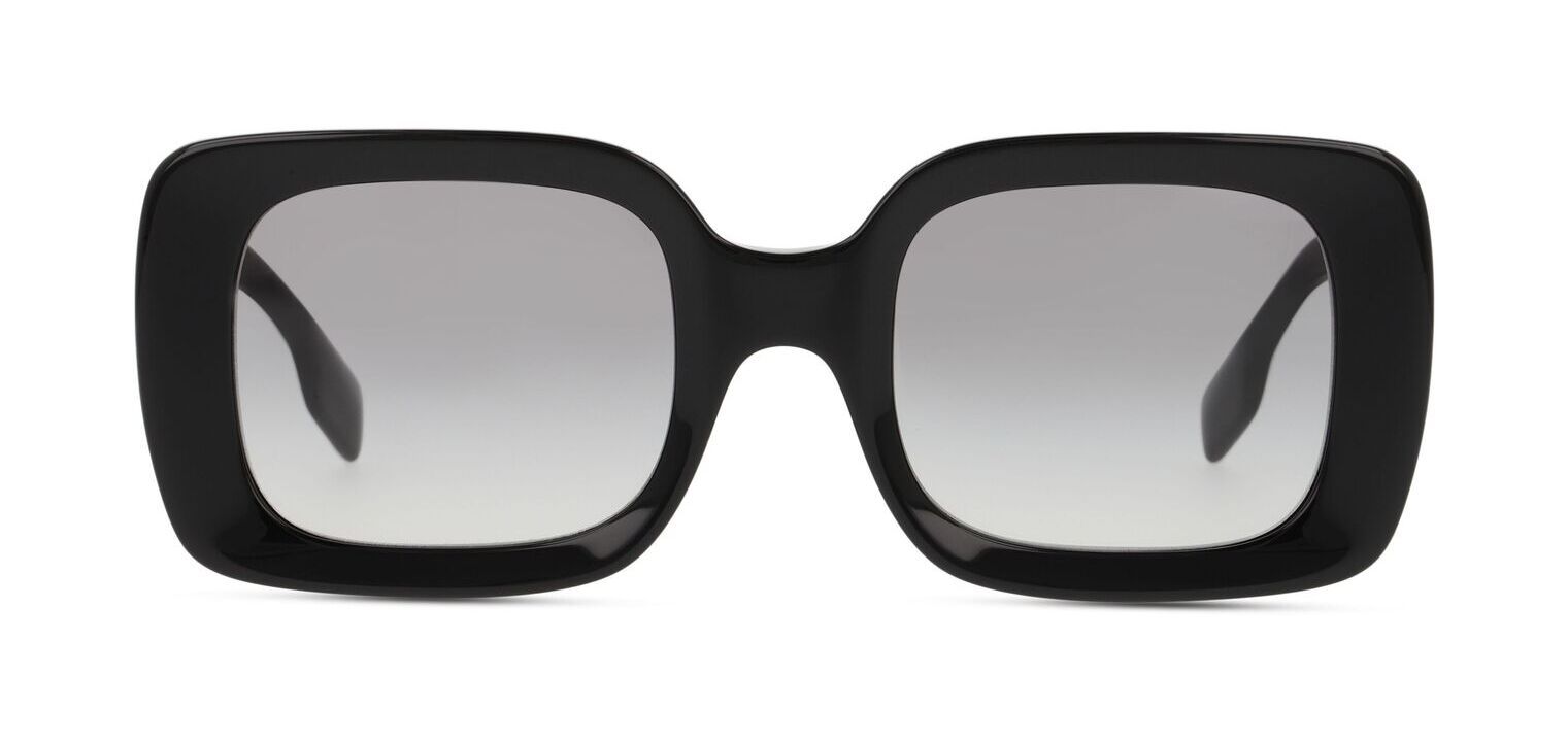 Burberry Rechteckig Sonnenbrillen 0BE4327 Schwarz für Damen