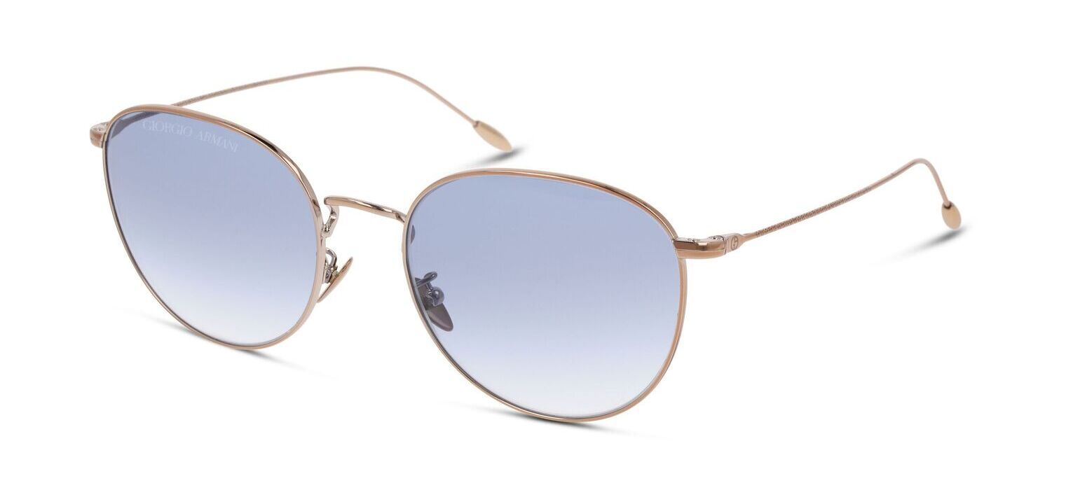 Giorgio Armani Rund Sonnenbrillen 0AR6114 Rosa für Dame