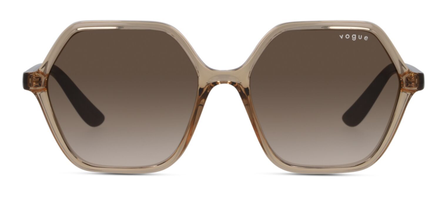 Vogue Rechteckig Sonnenbrillen 0VO5361S Beige für Damen