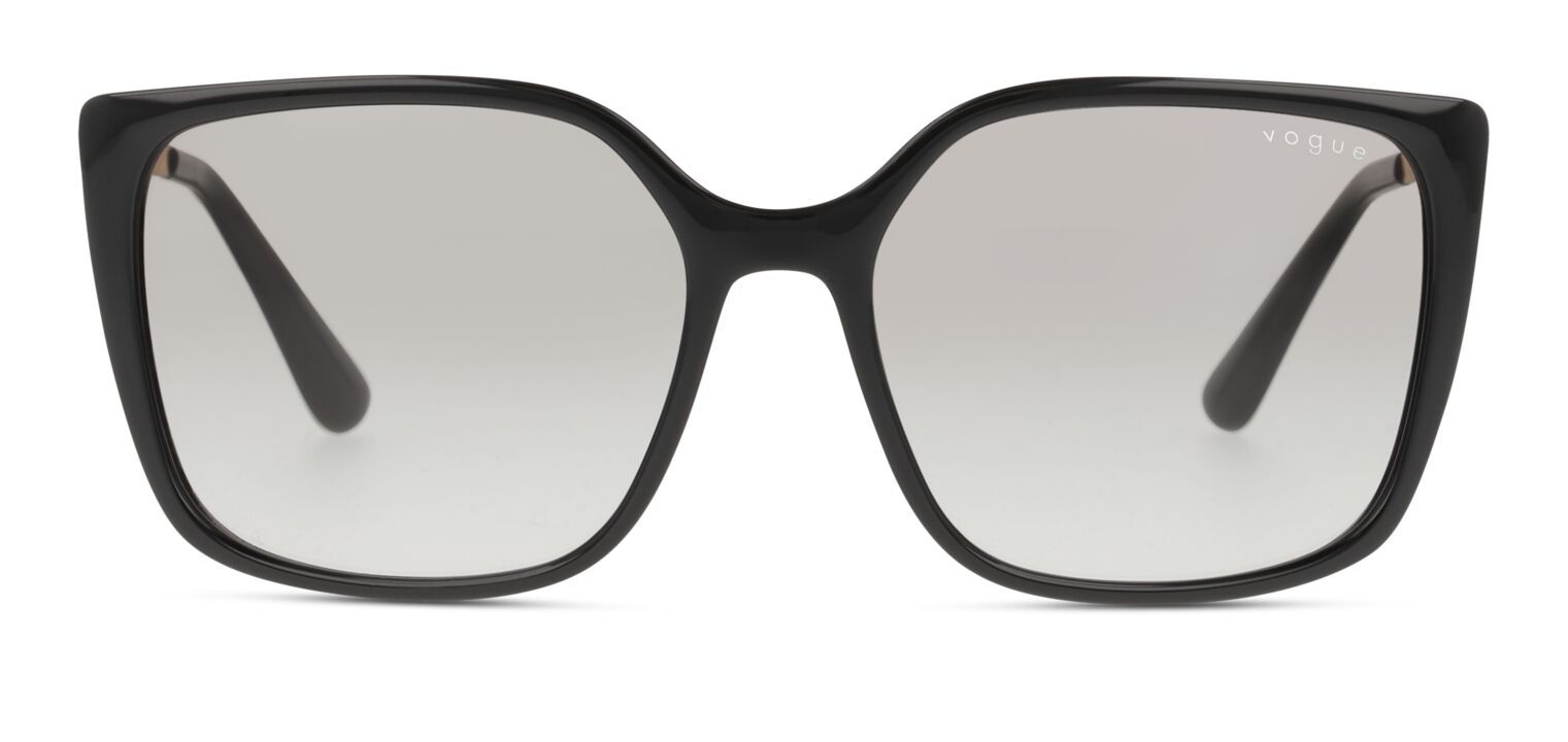 Vogue Rechteckig Sonnenbrillen 0VO5353S Schwarz für Damen